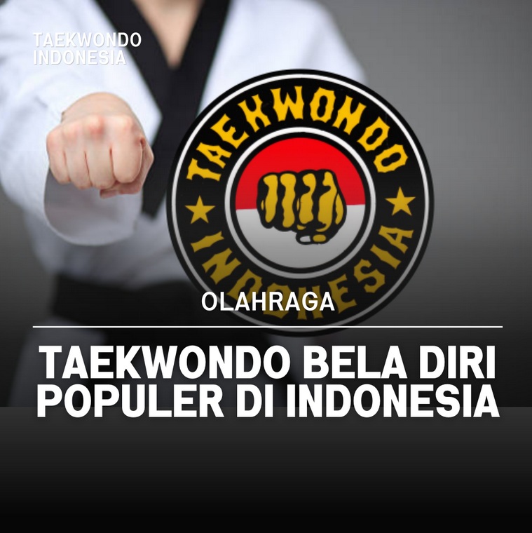 Taekwondo bela diri populer di Indonesia Taekwondo Indonesia GMTC